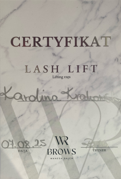 Certyfikat 8